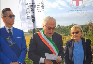 Vercelli - Intitolata a Gian Franco Musso la pista ciclabile lungo il Sesia