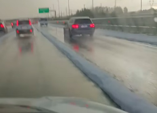 Vercellese colpito dalla grandine: allagamenti e blackout a Santhià