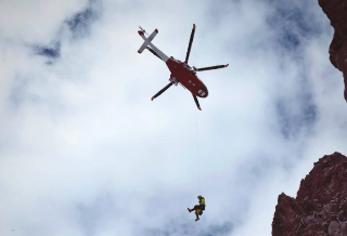 Recuperati i due alpinisti bloccati sulla Cresta Signal del Monte Rosa