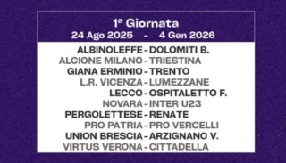 SERIE C - Il calendario: per la Pro Vercelli esordio contro la Pro Patria