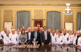 Vercelli – Il Sindaco Scheda premia gli atleti di 50&Più: “Orgoglio per la città”